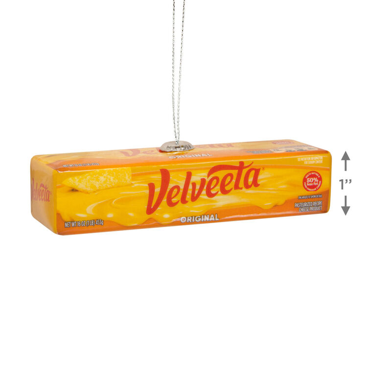 Hallmark Kraft Velveeta Cheese Shatterproof Hallmark Ornament