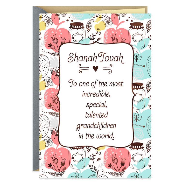 hallmark Kvelling With Pride Rosh Hashanah Card for Grandchild