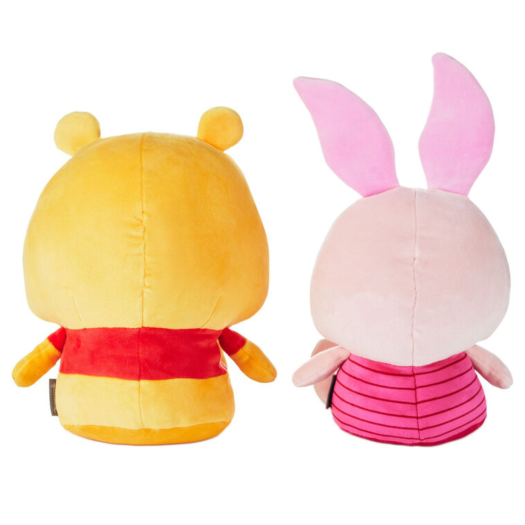 Hallmark Large Better Together Disney Winnie The Pooh And Piglet Magnetic Plush Pair 11"