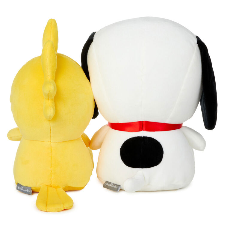 Hallmark Large Better Together Peanuts® Snoopy And Woodstock Magnetic Plush Pair 10.5"