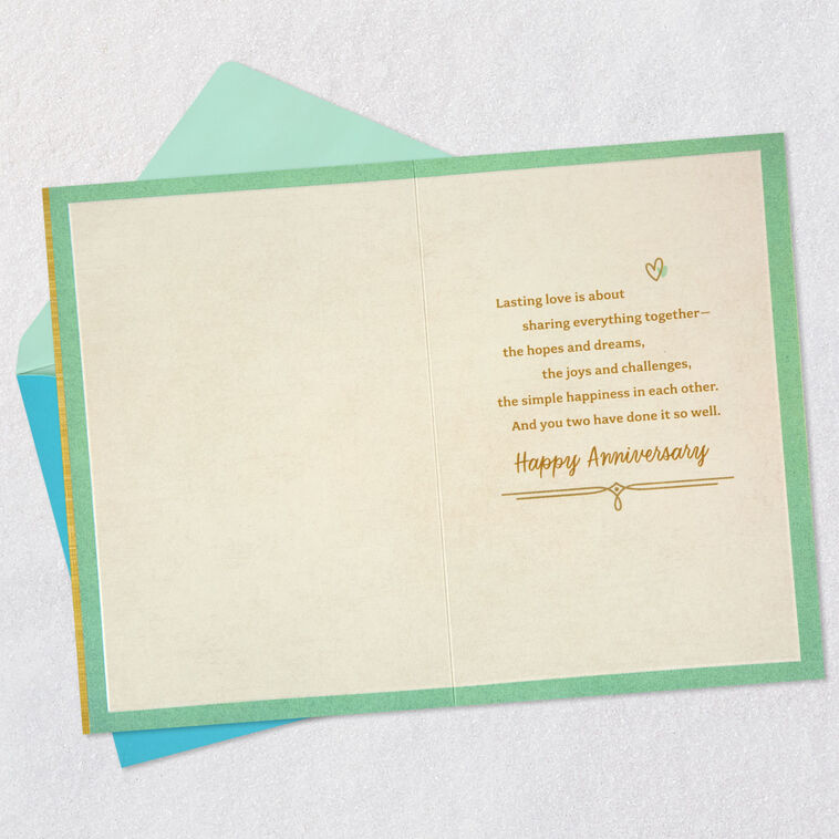 Hallmark Lasting Love 70th Anniversary Card For Couple