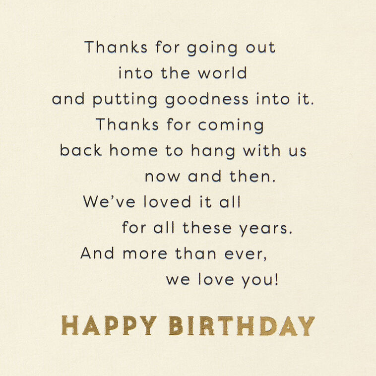 Hallmark Laughs Adventures And Lessons In Wonder Birthday Card For Son