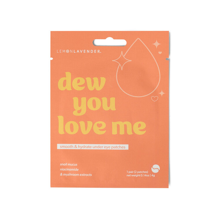 hallmark Lemon Lavender Dew You Love Me Under Eye Patches