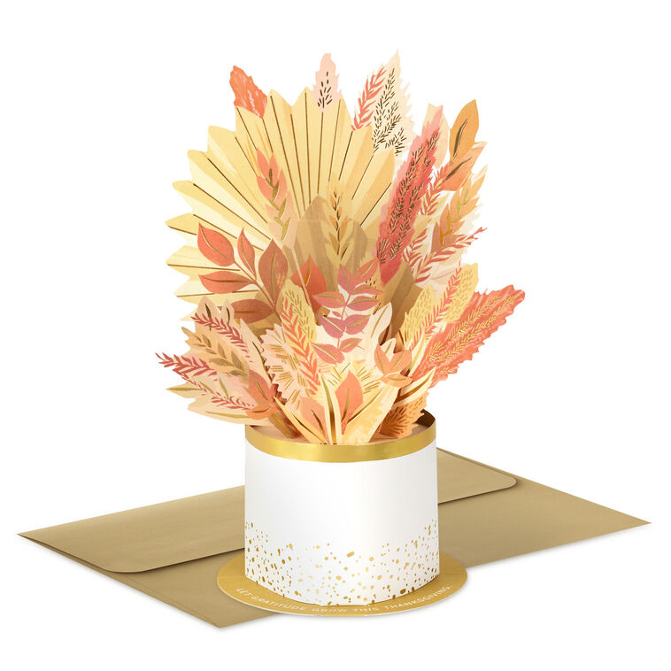 hallmark Let Gratitude Grow Pop-Up Thanksgiving Card