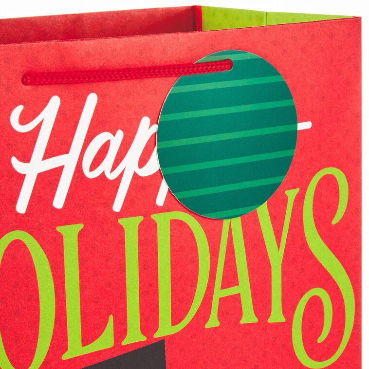 Hallmark Let It Snow 8-Pack Holiday Gift Bags Assorted Sizes And Designs