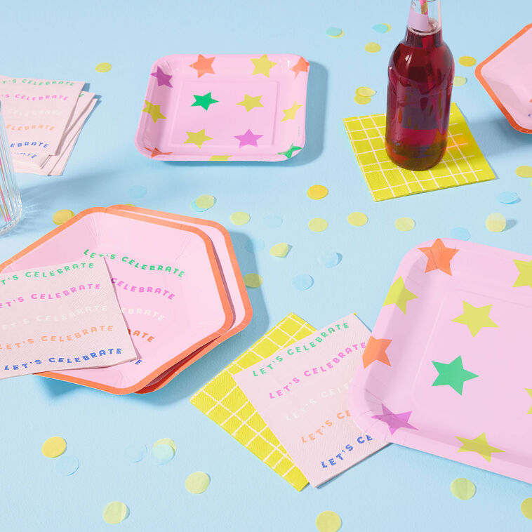 Hallmark "Let's Celebrate" Cocktail Napkins Set Of 16