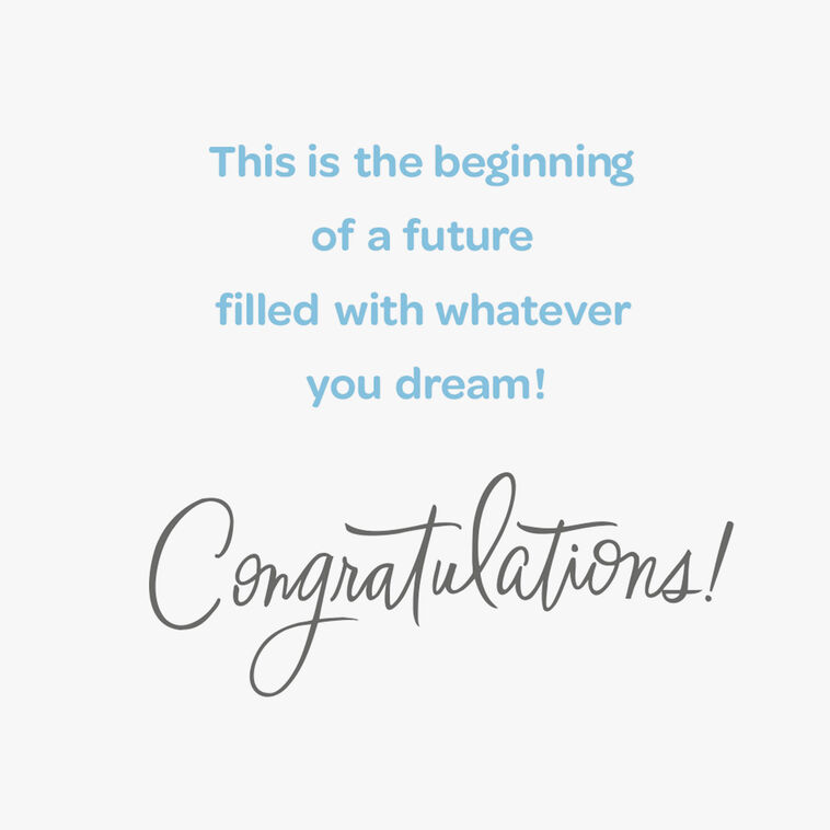 Hallmark Let The Adventure Begin Congratulations Card