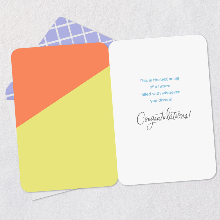 Hallmark Let The Adventure Begin Congratulations Card