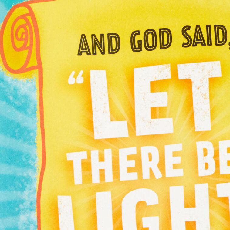 Hallmark Let There Be Light Funny Pop-Up Birthday Card