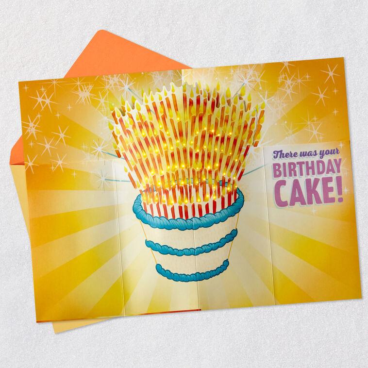 Hallmark Let There Be Light Pop-Up Musical Birthday Card