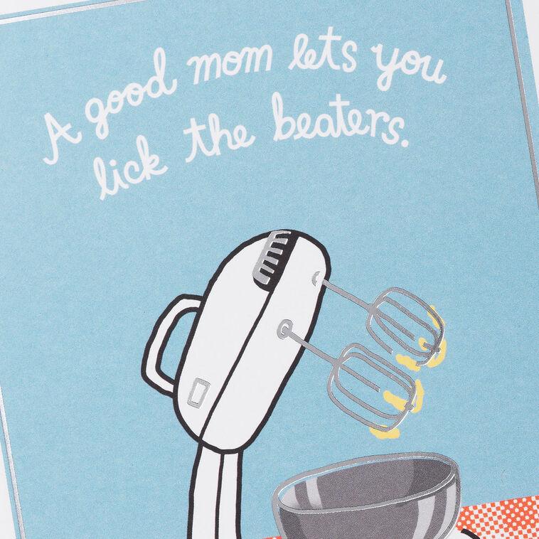 Hallmark Lick The Beaters Funny Birthday Card For Mom