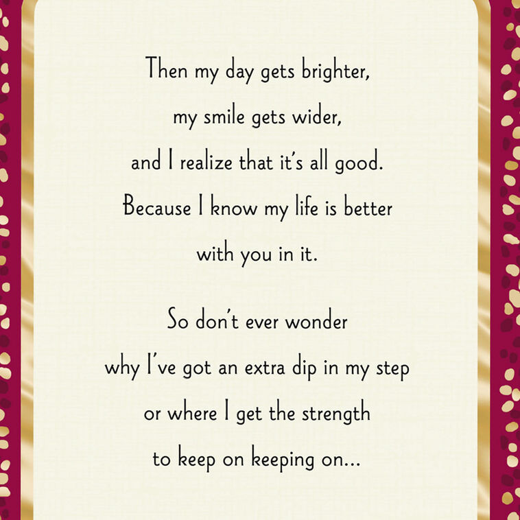 Hallmark Life Is Better With You Birthday Card For Wife From Husband