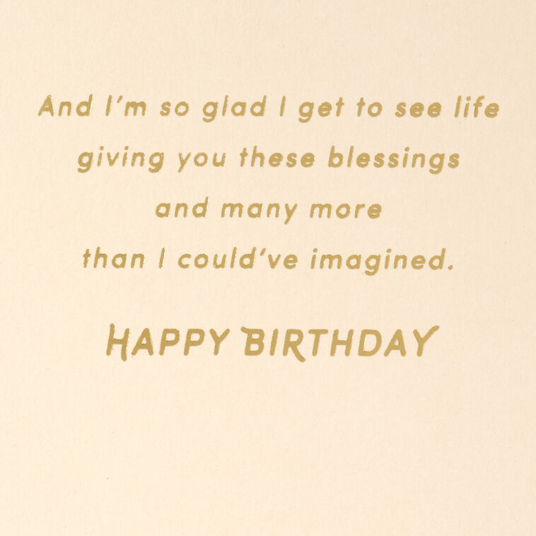 Hallmark Life's Giving You Many Blessings Birthday Card For Son