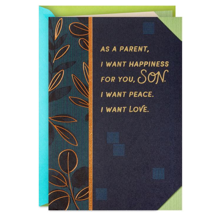 hallmark Life's Giving You Many Blessings Birthday Card for Son