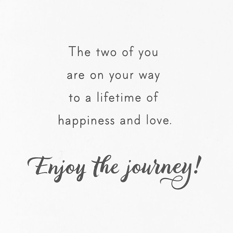 Hallmark Lifetime Of Happiness And Love Wedding Card