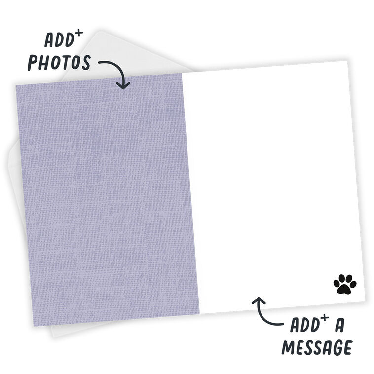 Hallmark Like Losing A Family Member Custom Pet Sympathy Card