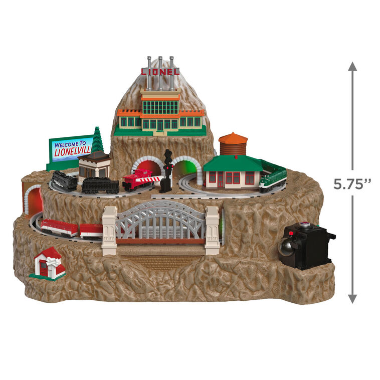 Hallmark Lionel® Trains Lionelville® Tabletop Decoration With Light Sound And Motion