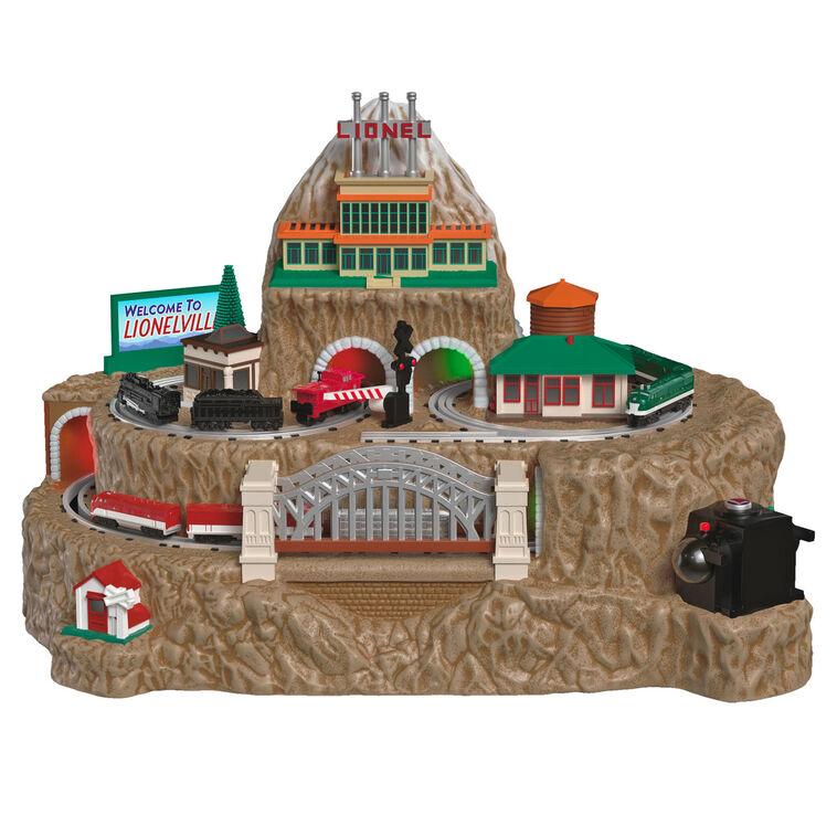 hallmark Lionel® Trains Lionelville® Tabletop Decoration With Light Sound and Motion