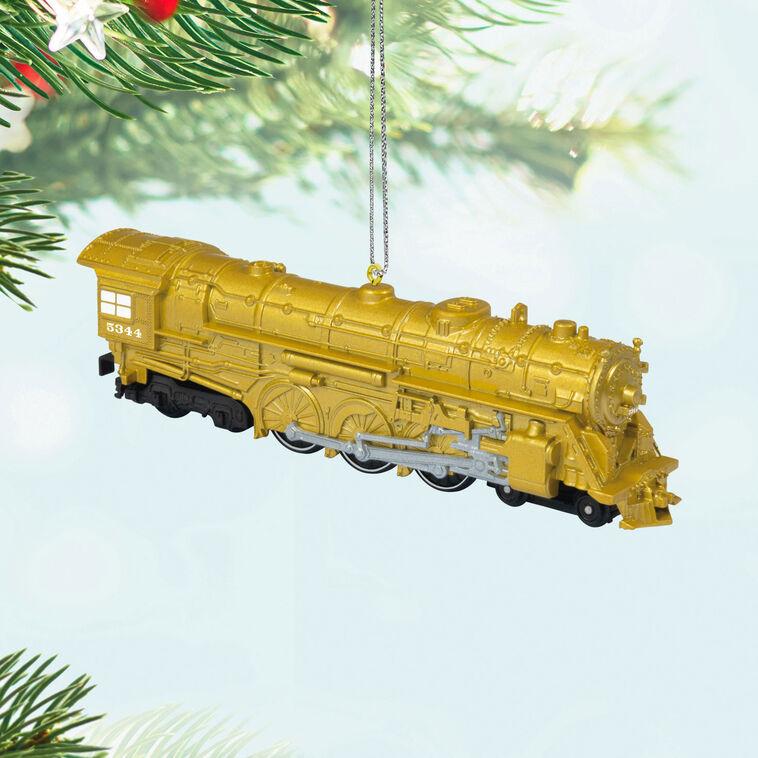 Hallmark Lionel® Trains New York Central 700E Hudson Locomotive Metallic Gold Metal Ornament