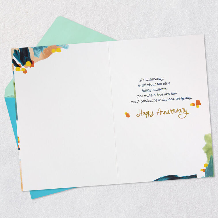 Hallmark Little Happy Moments Anniversary Card For Grandson And Spouse