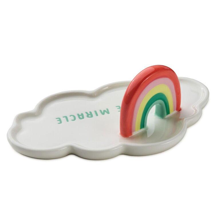 Hallmark Little Miracle Rainbow And Cloud Nursery Decor