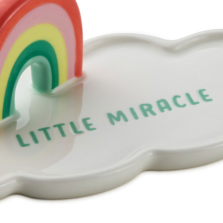 Hallmark Little Miracle Rainbow And Cloud Nursery Decor