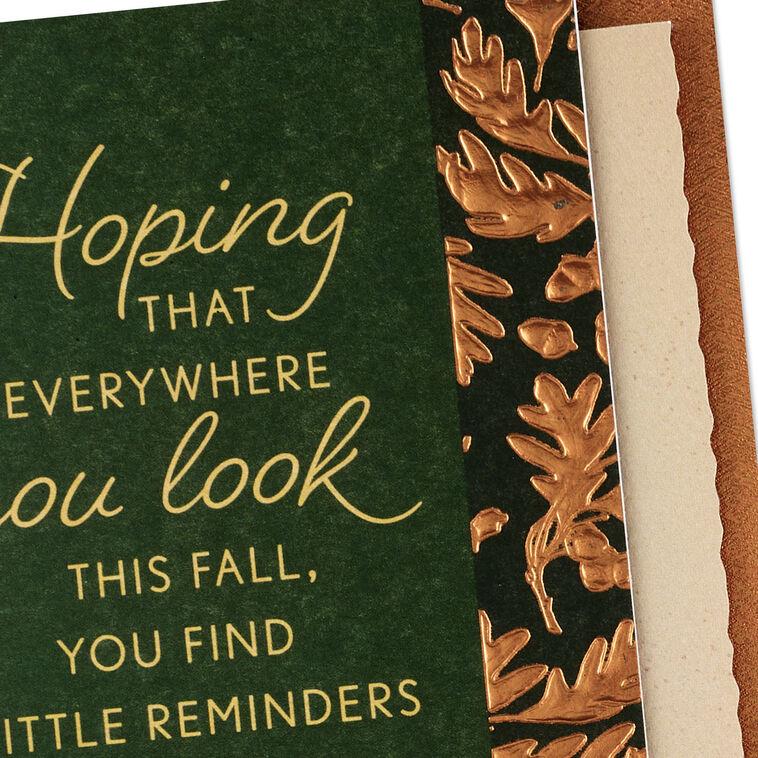 Hallmark Little Reminders Of Love Thanksgiving Card