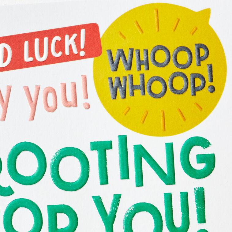 Hallmark Little World Changers™ I Believe In You Good Luck Card