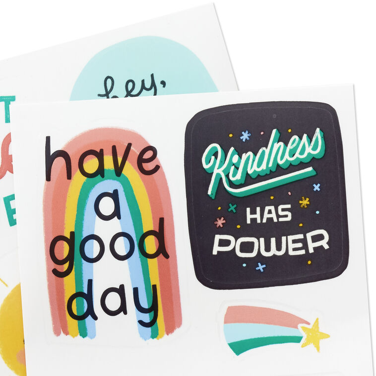 Hallmark Little World Changers™ Kindness Repositionable Stickers Pack Of 12