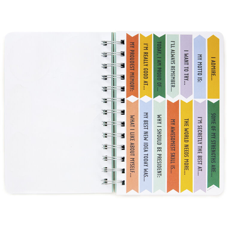 Hallmark Little World Changers™ The Power Of Being Me Prompted Journal With Stickers