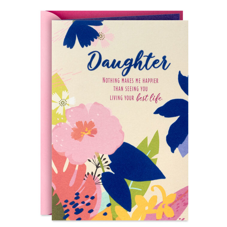 hallmark Living Your Best Life Birthday Card for Daughter