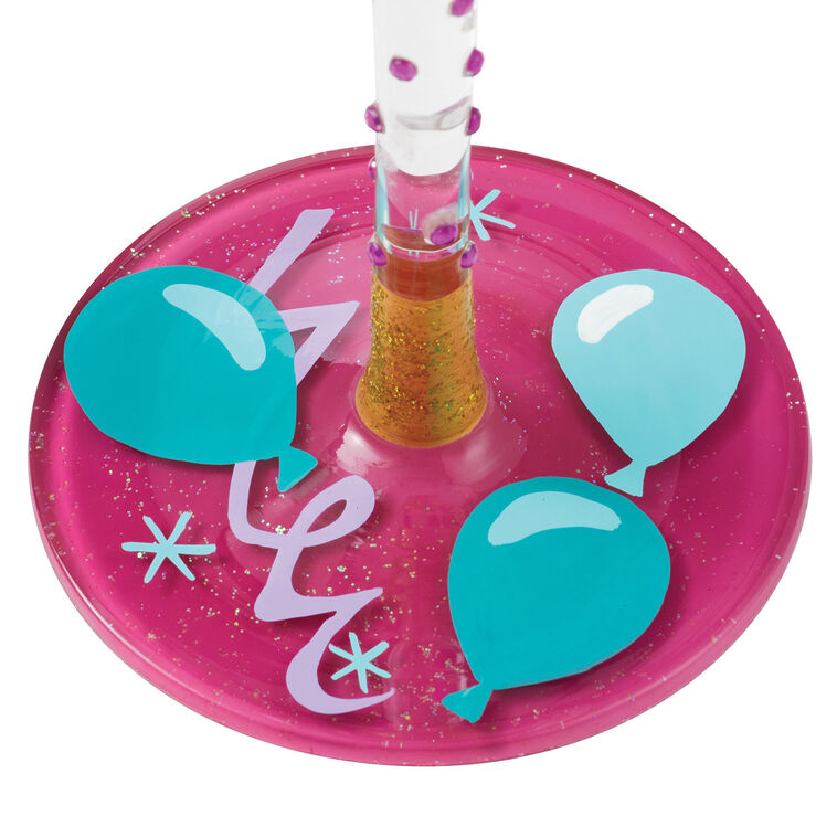 Hallmark Lolita Life Is Better When Retired Wine Glass 15 Oz