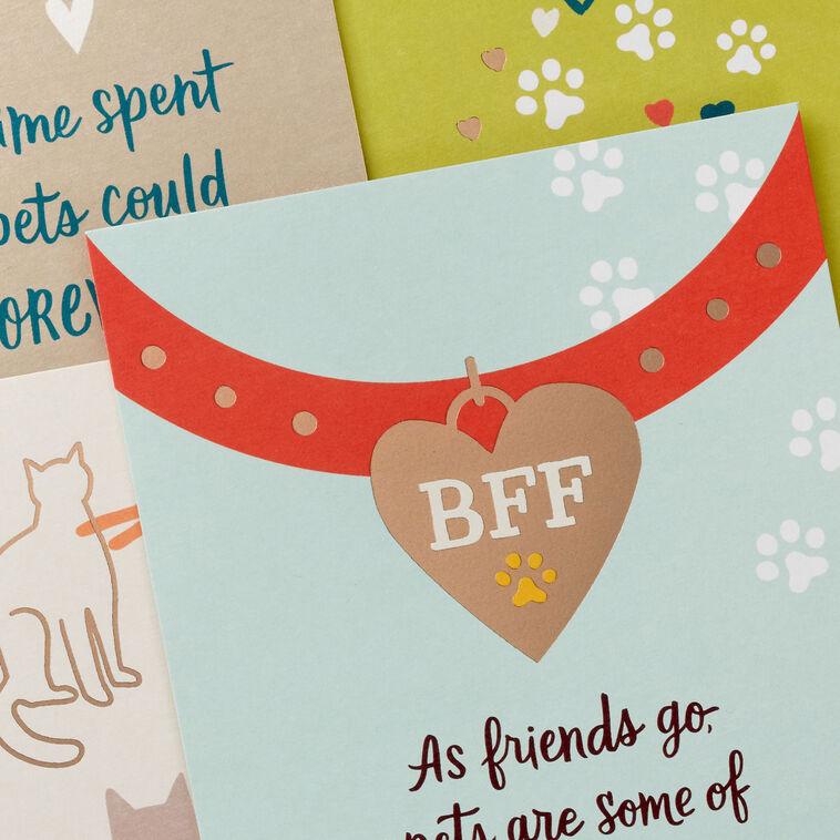 Hallmark Loss Of Pet Assorted Sympathy Cards Pack Of 16
