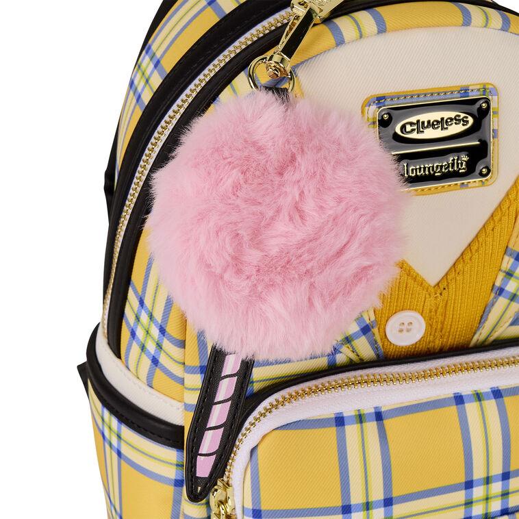 Hallmark Loungefly Clueless Cher Cosplay Yellow Plaid Mini Backpack