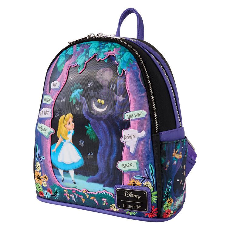 Hallmark Loungefly Disney Alice In Wonderland Cheshire Cat Mini Backpack