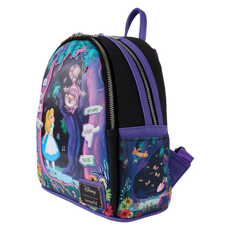 Hallmark Loungefly Disney Alice In Wonderland Cheshire Cat Mini Backpack