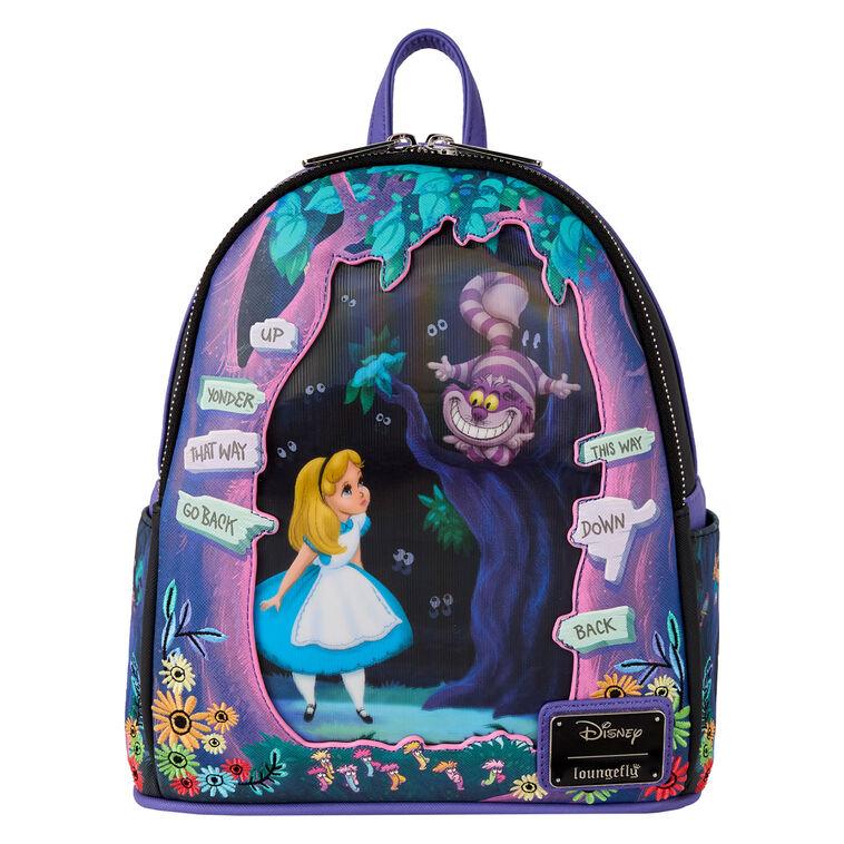 hallmark Loungefly Disney Alice in Wonderland Cheshire Cat Mini Backpack