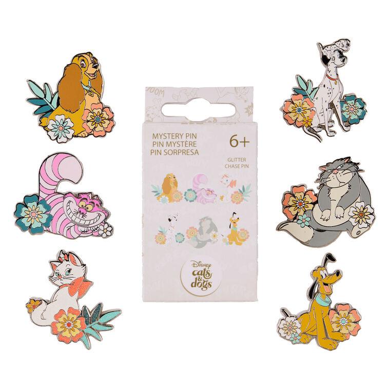 hallmark Loungefly Disney Favorite Dogs and Cats Blind Box Mystery Pin