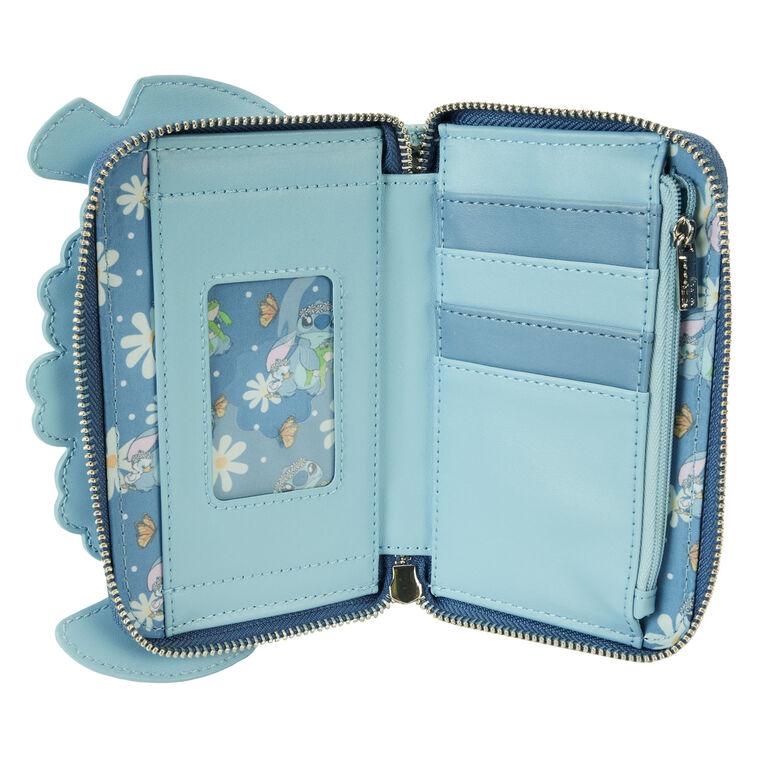Hallmark Loungefly Disney Stitch Spring Zip-Around Wallet