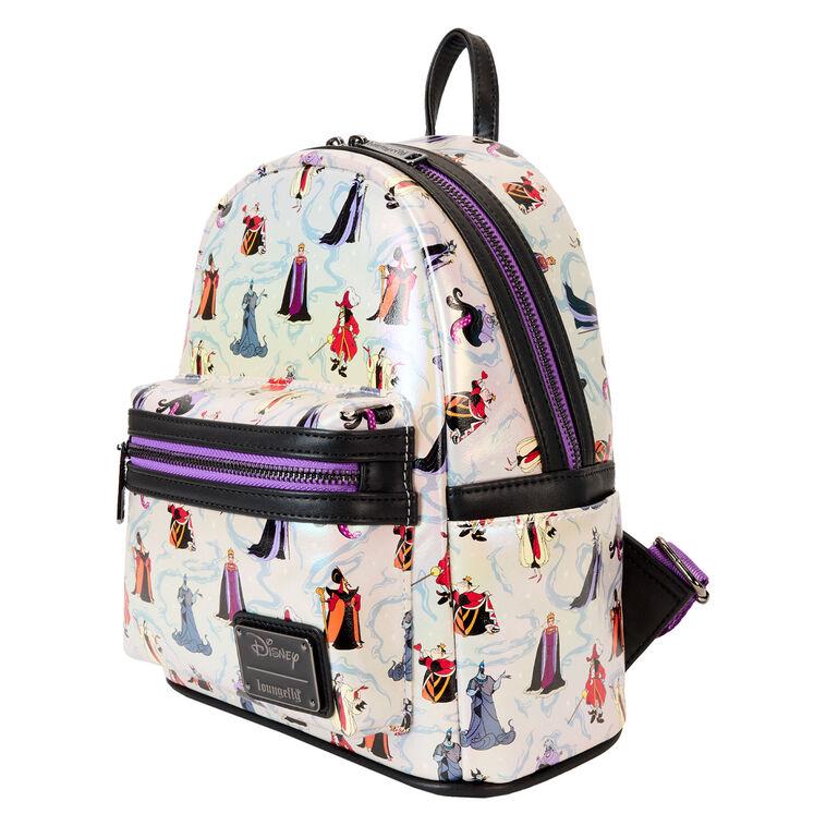 Hallmark Loungefly Disney Villains Iridescent Mini Backpack