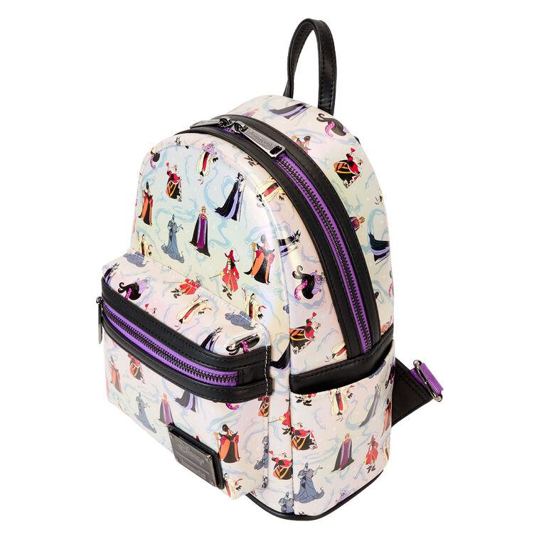 Hallmark Loungefly Disney Villains Iridescent Mini Backpack