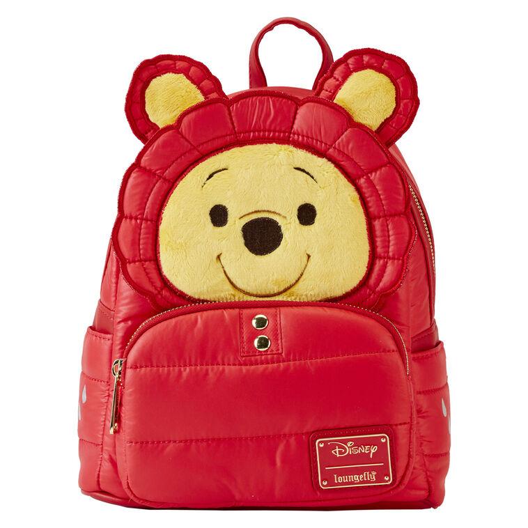 hallmark Loungefly Disney Winnie the Pooh Puffer Jacket Mini Backpack