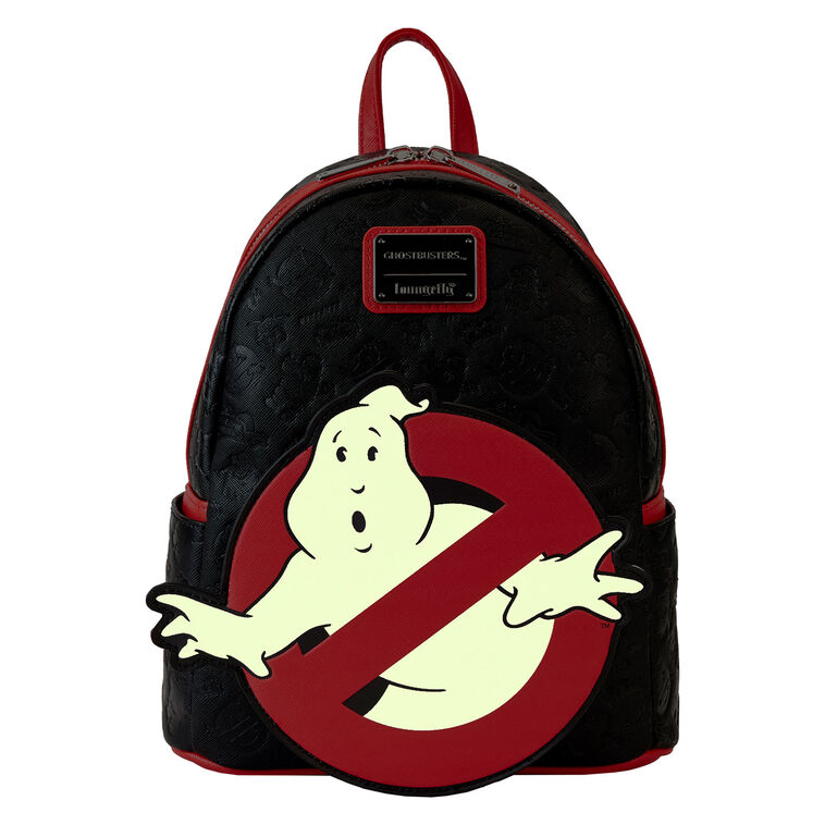 Hallmark Loungefly Ghostbusters No Ghosts Logo Glow-in-the-Dark Mini Backpack