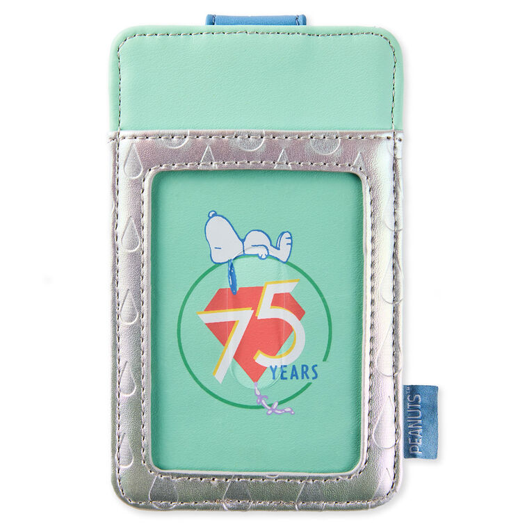 Hallmark Loungefly Peanuts 75th Anniversary Card Holder