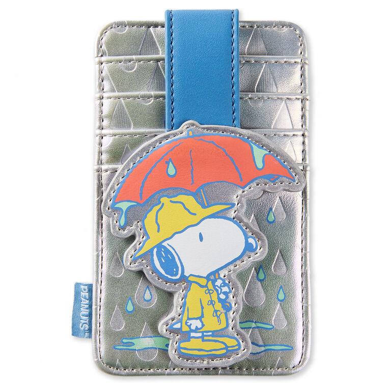 hallmark Loungefly Peanuts 75th Anniversary Card Holder