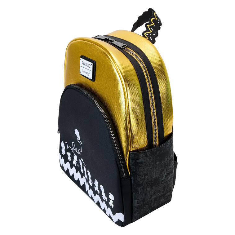 Hallmark Loungefly Peanuts 75th Anniversary Snoopy And Friends Mini Backpack