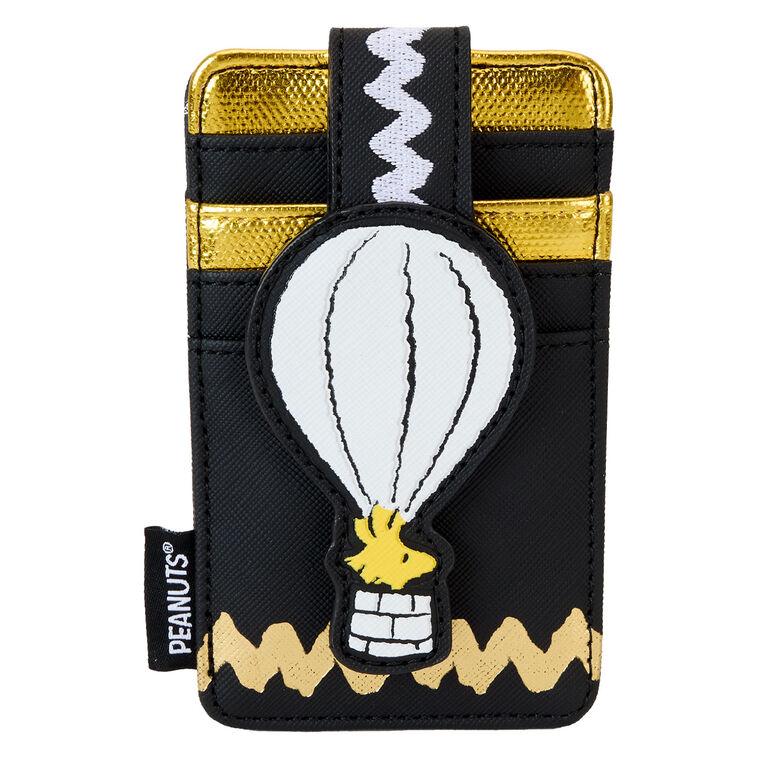 hallmark Loungefly Peanuts 75th Anniversary Woodstock Hot Air Balloon Card Holder