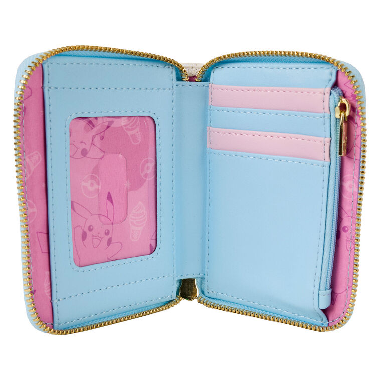 Hallmark Loungefly Pokémon Pikachu Iridescent Zip-Around Wallet