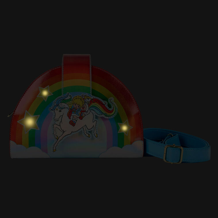 Hallmark Loungefly Rainbow Brite And Starlite Crossbody Bag