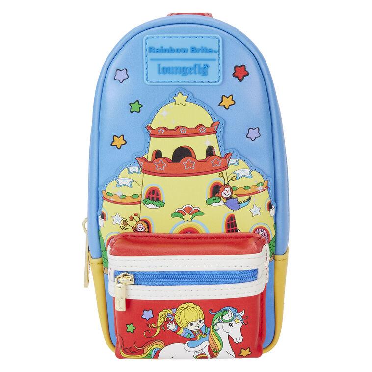 hallmark Loungefly Rainbow Brite Color Castle Pencil Case